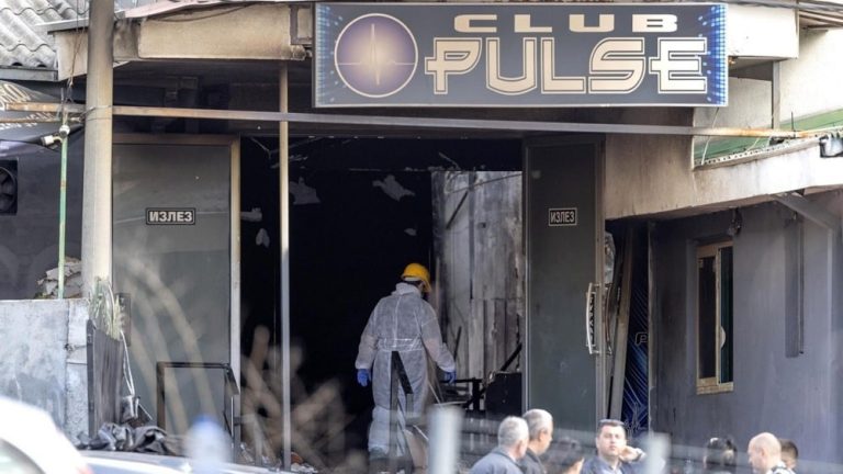 Dozens reported dead after a fire breaks out at a nightclub in Kocani